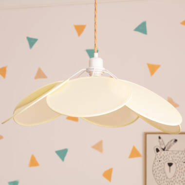 Kabuki Fabric Pendant Lamp