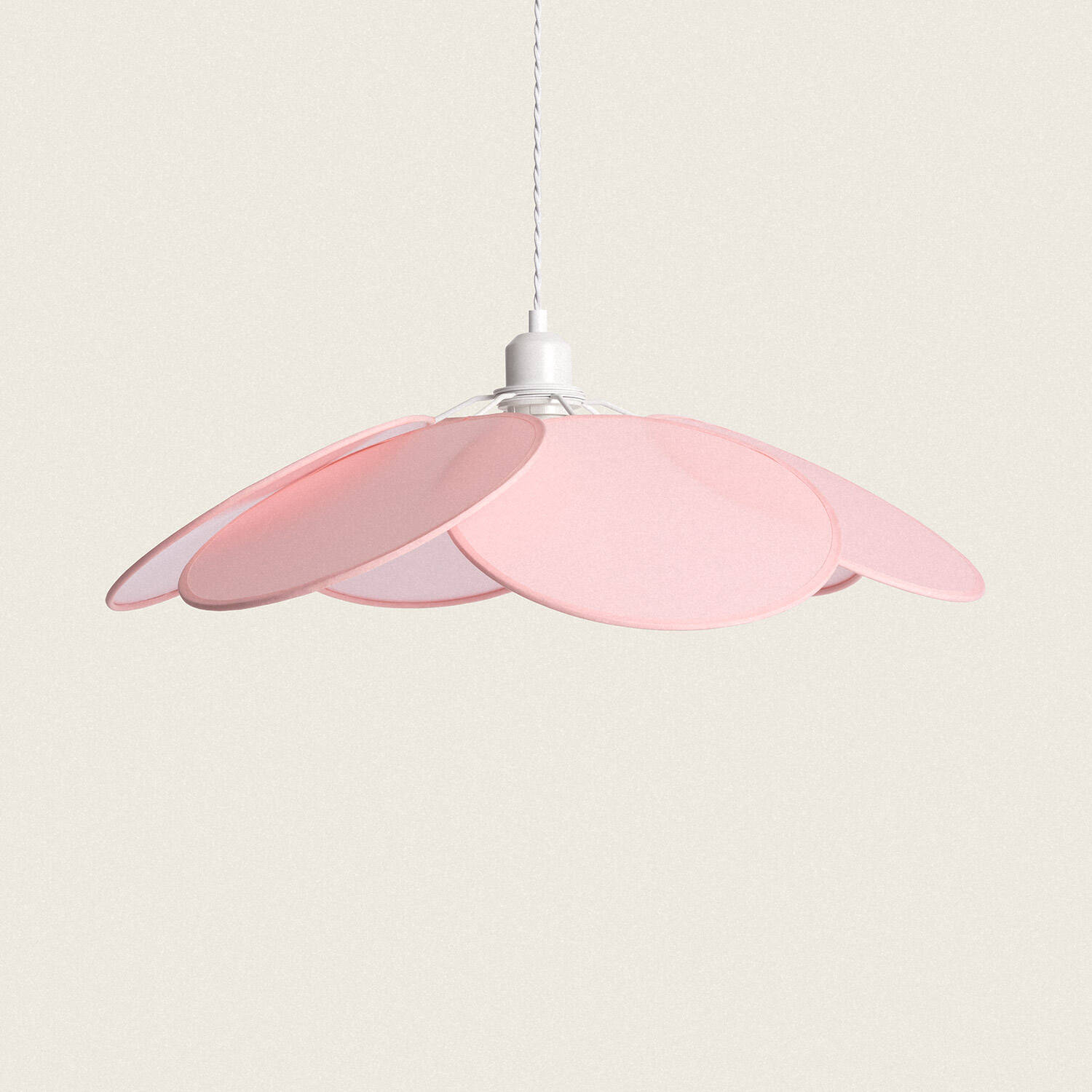 Lampa Wisząca z Tkaniny Kabuki - widok 2