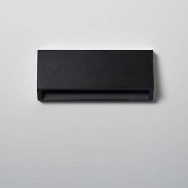 Image of 3W Valeta Rectangular Surface Outdoor LED Wall Light in Anthracite 