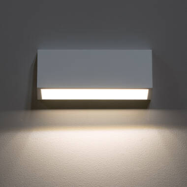 Afbeelding van Wandlamp Outdoor LED 3W Opbouw rechthoekig Wit Valeta