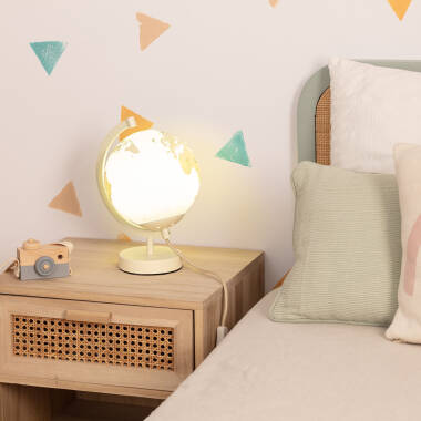 Image of World Globe Table Lamp