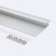 Afbeelding van Aluminium Profiel Gips/Pladur Integratie voor LED Strip tot 12 mm