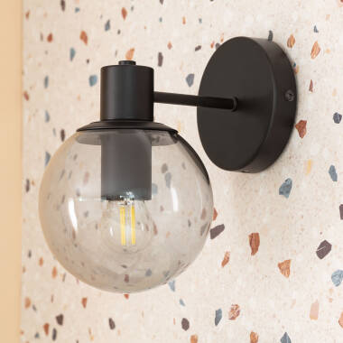 Lampada da Parete Esterno Metallo e Vetro Yanbu
