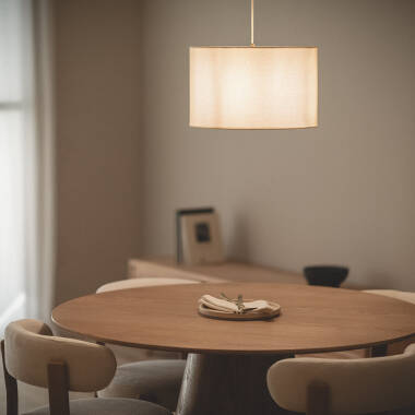 Lampa Wisząca z Tkaniny Nally