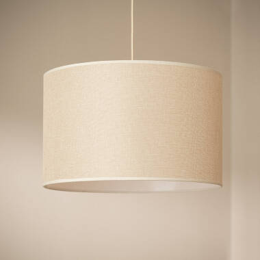 Immagine di Lampada a Sospensione Tessuto Nally 