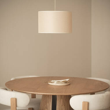 Immagine di Lampada a Sospensione Tessuto Nally 