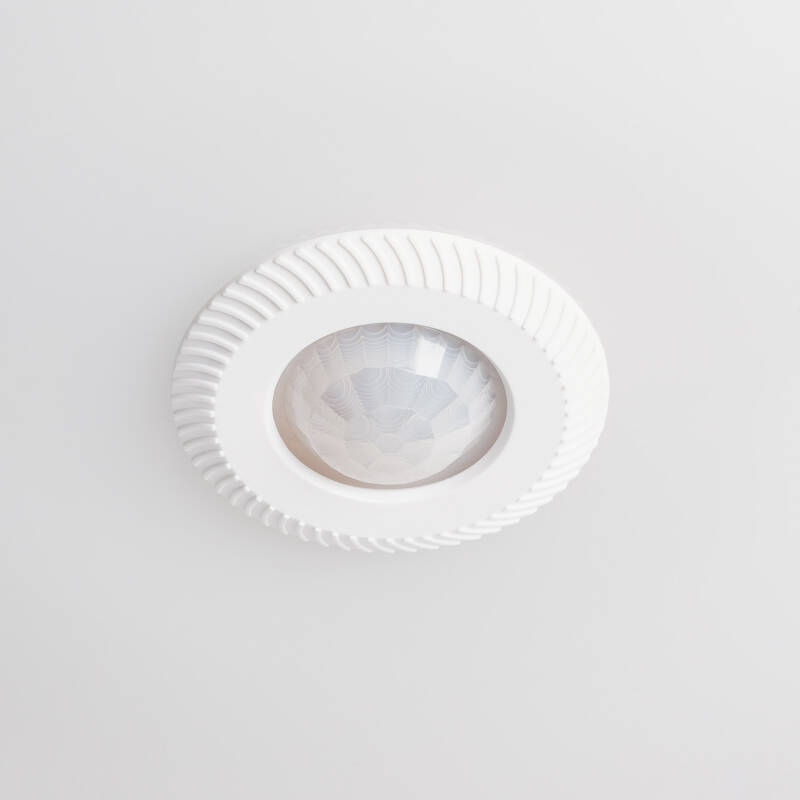 Bild von LED-Deckenleuchte 2x E27 Rund mit PIR-Bewegungs- und Dämmerungssensor Design