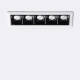 Bild von LED Einbaustrahler Lineal 7W Batyo CRI90 Schnitt 140x35 mm