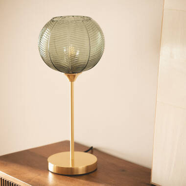 Klimt Metal and Glass Table Lamp