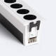 Afbeelding van LED Lineaire Inbouwspot 7W Catyo CRI90 Snede 140x35 mm