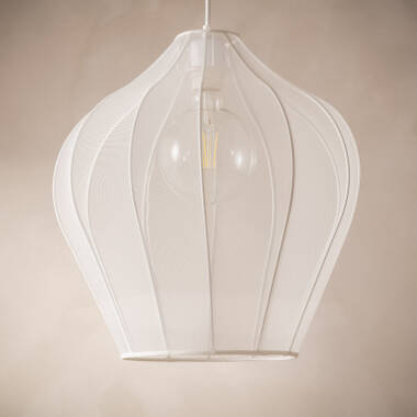 Hanglamp van Metaal en Stof Ø400 mm Yara