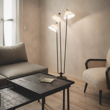 Metal Stehlampe Bells
