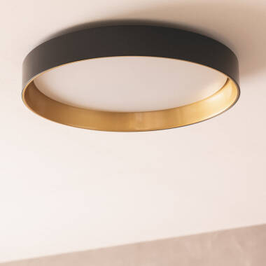 LED-Deckenleuchte 30W Rund Metall Ø550mm CCT Wählbar Big Broadway