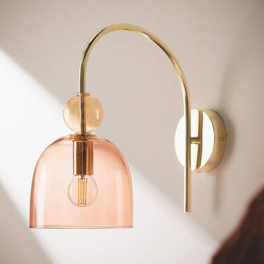 Baudelaire Metal & Glass Wall Lamp