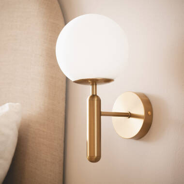 Oto Metal & Glass Wall Lamp