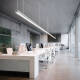Image of Suspended XL 50x50 Aluminium Profile with Continuous Cover for LED Strip up to 45mm