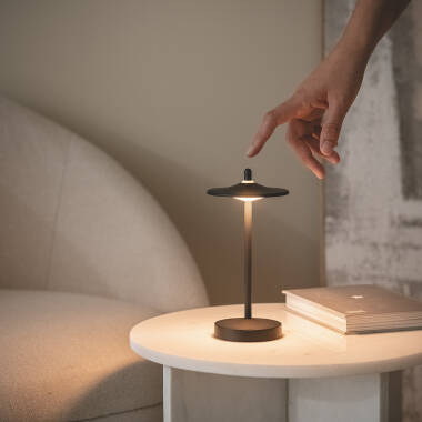 LED Tischlampe Tragbar mit wiederaufladbarem USB-Akku Milevani