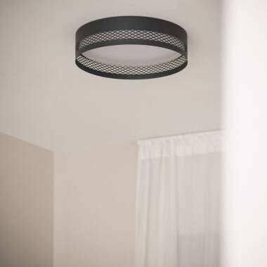 Immagine di Plafoniera LED 30W Metallo Saska S