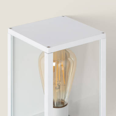 Image of Atrium Aluminium & Glass Outdoor Wall Lamp