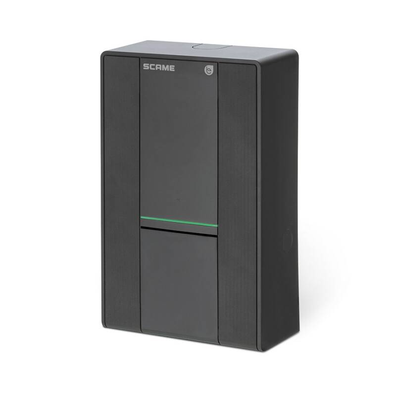 Image of SCAME Electric Car Charger 7,4kW Single Phase with Plug & Charge Socket 205.W18-B0
