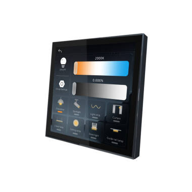 Panneau Tactile Secondaire DALI AIDimming PE-X3 pour Activation de Scènes