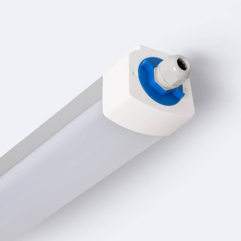 Bild von LED Feuchtraumleuchte 120cm 40W High Lumen 150lm/W Aluminium IP65 Verbindbar