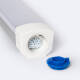 Bild von LED Feuchtraumleuchte 120cm 40W High Lumen 150lm/W Aluminium IP65 Verbindbar