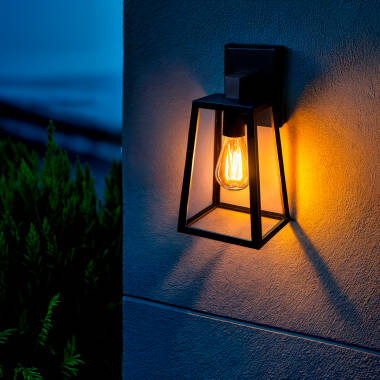 Wandlamp Outdoor van Aluminium en Glas Karan