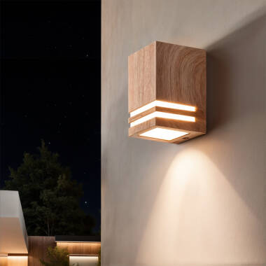 Wandlamp Outdoor 11cm Aluminium Minol Negro