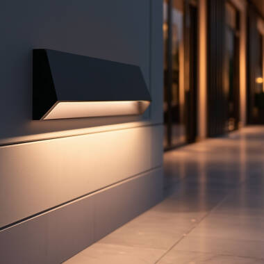 Wandlamp Outdoor LED 3W Opbouw Rechthoekig Antraciet Tunez