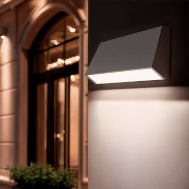 Afbeelding van Wandlamp Outdoor LED 3W Opbouw rechthoekig Wit Valeta
