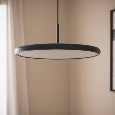 Immagine di Lampada a Sospensione LED 28W Metallo CCT Selezionabile Meisel