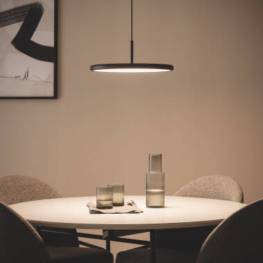 Immagine di Lampada a Sospensione LED 28W Metallo CCT Selezionabile Meisel