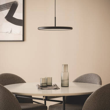 Immagine di Lampada a Sospensione LED 28W Metallo CCT Selezionabile Meisel