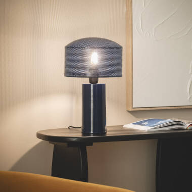 Tischlampe aus Metall Kondavil