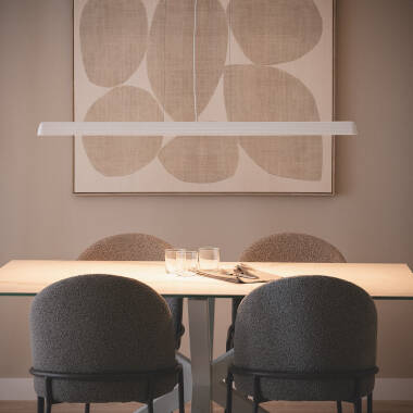 Hanglamp Gips LED 24W CCT Selecteerbaar Kirnber