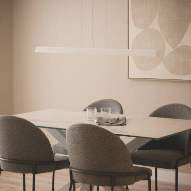 Bild von LED-Pendelleuchte 24W Gips CCT Wählbar Kirnber
