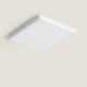 Image de Plafonnier LED Carré Aluminium Slim 24W CCT Sélectionnable Galán 280x280 mm SwitchDimm