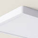 Image de Plafonnier LED Carré Aluminium Slim 24W CCT Sélectionnable Galán 280x280 mm SwitchDimm