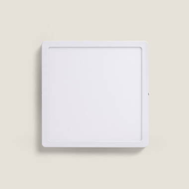 Image of 24W Galan Aluminium CCT Selectable SwitchDimm Slim Square LED Surface Lamp 280x280 mm 