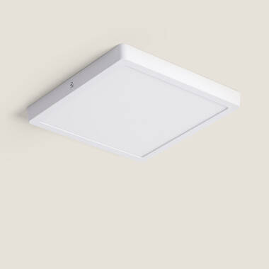 24W Galan Aluminium CCT Selectable SwitchDimm Slim Square LED Surface Lamp 280x280 mm