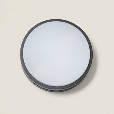 Image of Kadam Round Aluminium Outdoor Ceiling Lamp Ø285 mm 