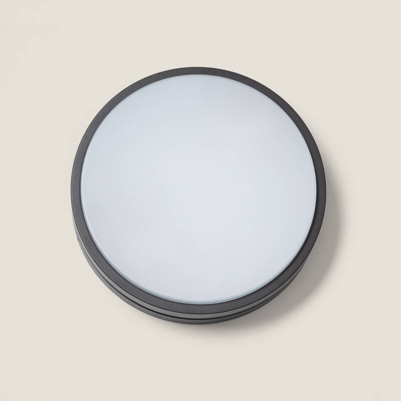 Image of Kadam Round Aluminium Outdoor Ceiling Lamp Ø285 mm 