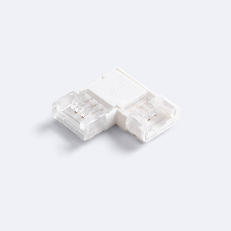 Image of Corner "L" Hippo Connector for 12-24V DC CCT LED Strip 10mm Wide