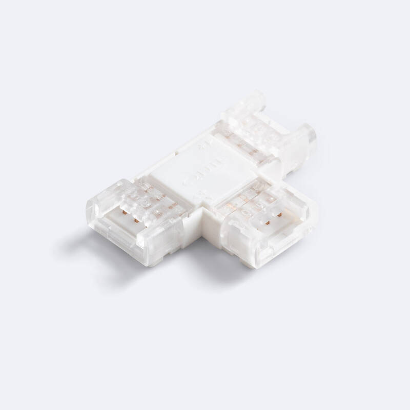 Bild von Clip-Verbinder "T" für LED-Streifen RGB 12-24V DC Breite 10 mm