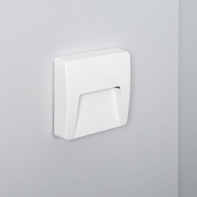 Obrázek Orientační LED Svítidlo 3W Čtvercové Dag Bílé
