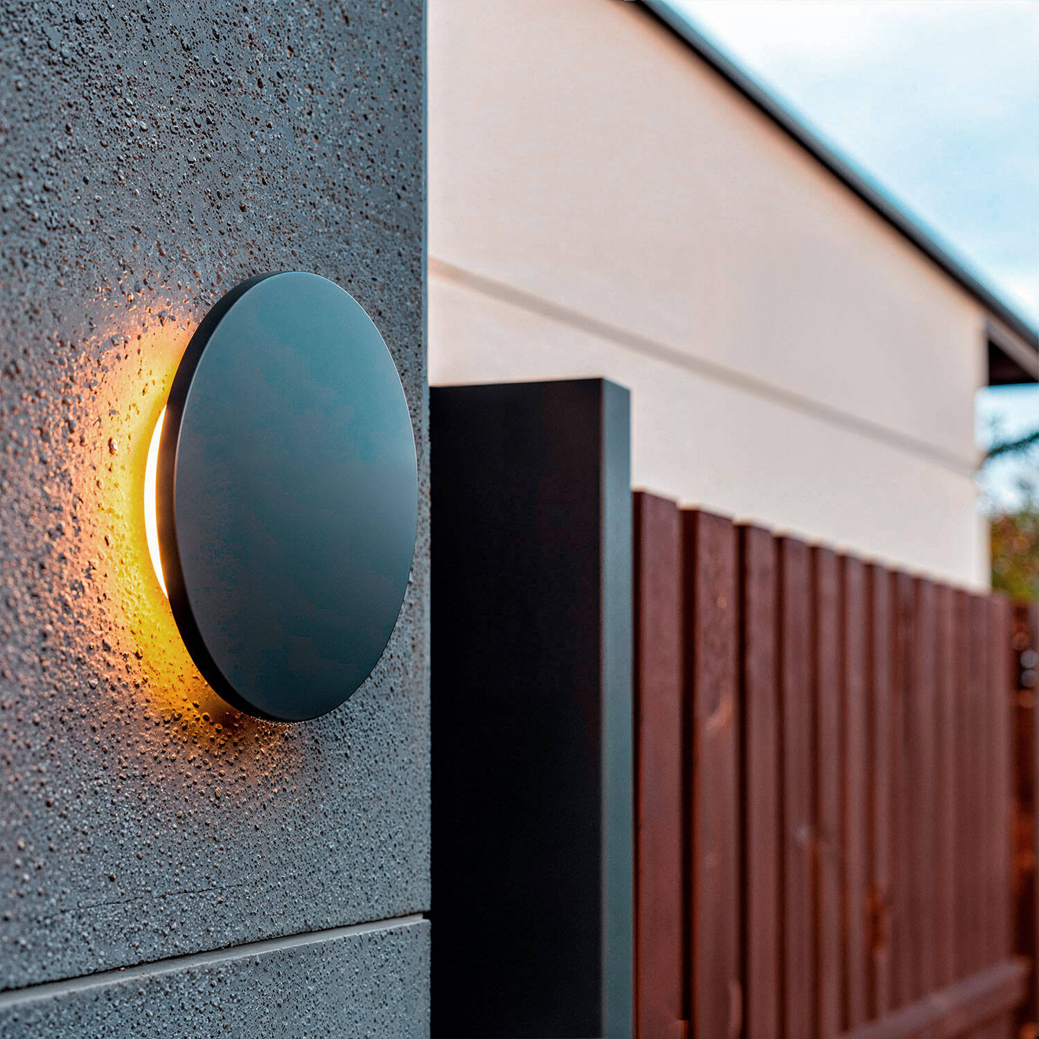 Kinkiet Ścienny LED Zewnętrzny Exterior 10W z Aluminium Regulacja CCT Blekkom S