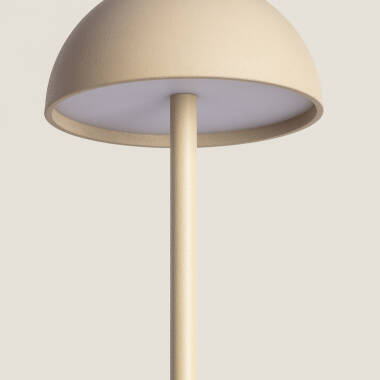 Image of Pirinoa Portable Outdoor Metal LED Table Lamp with Rechargeable Battery 