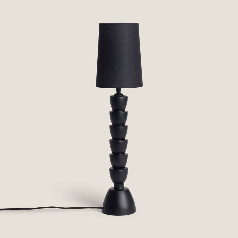 Bild von Tischlampe aus Kunstharz Darian