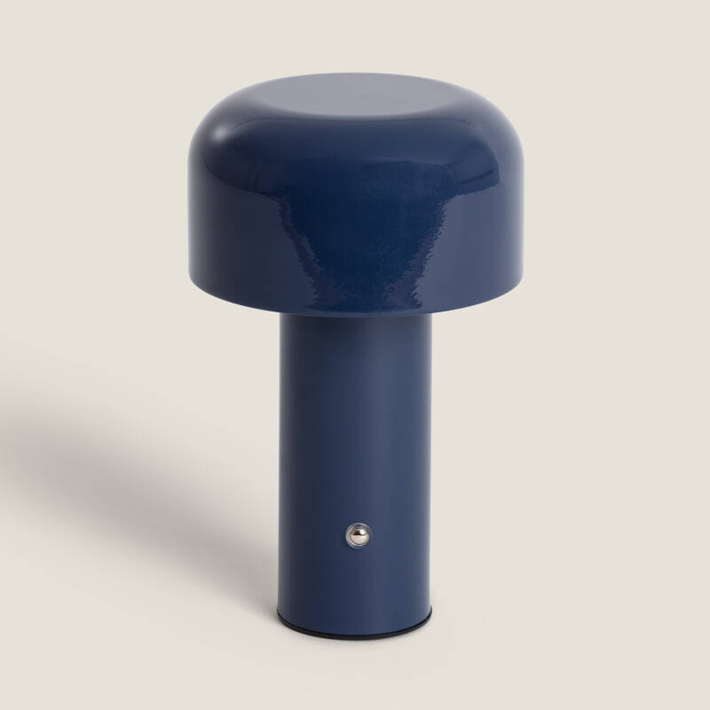 Bild von LED Tischlampe 2W Tragbar Metall mit wiederaufladbarem USB-Akku Zaipi